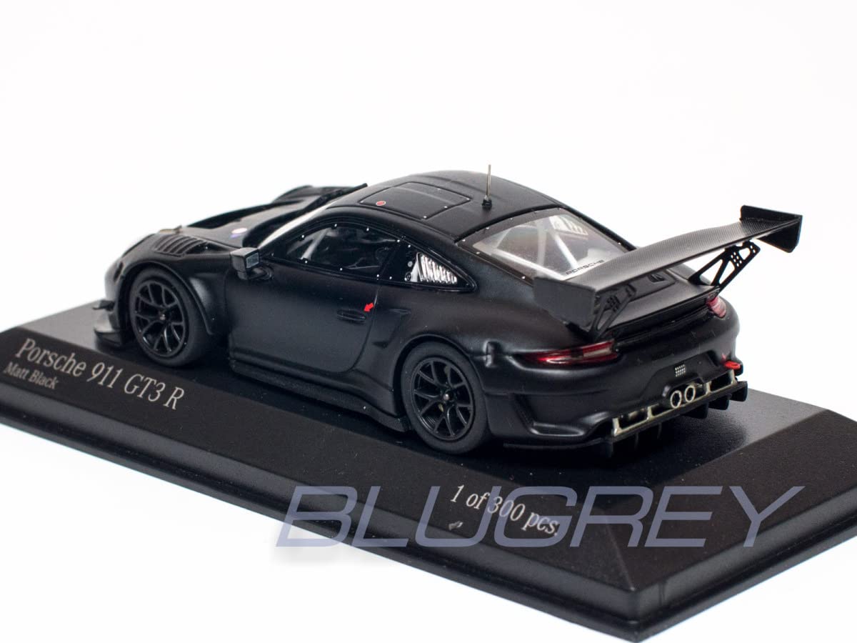 ポルシェ 911 GT3 マットブラック ミニカー　ペーパーウエイト Amazon | ミニチャンプス 1/43 ミニカー 911 (991-2) GT3R 2020 マット